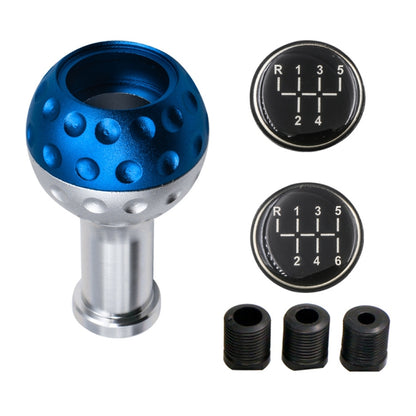 Car Modified Metal Gear Stick Shift Knob Universal Gear Head(Blue) by buy2fix