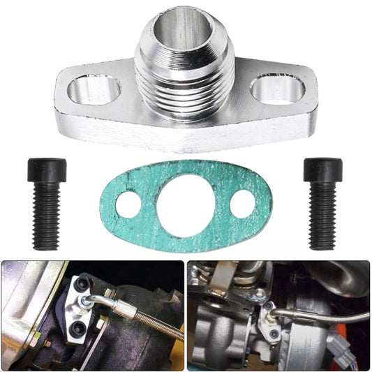 For GT25 / GT28 / GT30 Car Turbine Oil Supply Pipe Flange Gasket AN10 Joint Adapter - Others by buy2fix | Online Shopping UK | buy2fix