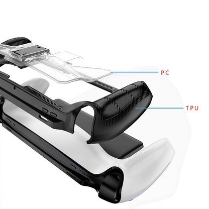 For Sony PlayStation Portal  TPU + PC Game Console Protective Case with Holder(White) - Cases by buy2fix | Online Shopping UK | buy2fix