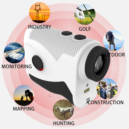 PR165 5-1000 Yards Handheld Laser Rangefinder Telescope - Laser Rangefinder by buy2fix | Online Shopping UK | buy2fix
