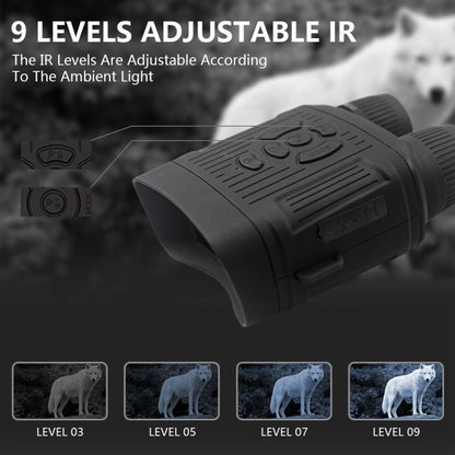 NV7000 Outdoor Hunting 2.7K HD Binocular Infrared Night Vision Device - Binoculars by buy2fix | Online Shopping UK | buy2fix