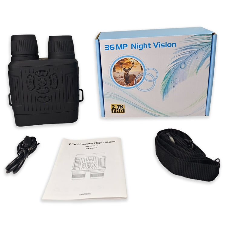 NV7000 Outdoor Hunting 2.7K HD Binocular Infrared Night Vision Device - Binoculars by buy2fix | Online Shopping UK | buy2fix