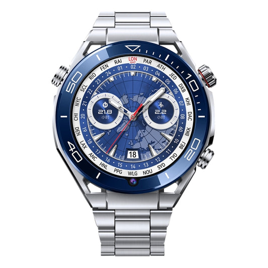 1.53 inch Front Camera Smart Watch Support AI Voice / SIM Card, Specification:2GB+32GB(Silver) - Smart Watches by buy2fix | Online Shopping UK | buy2fix