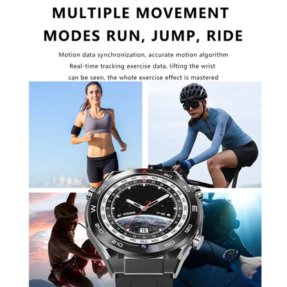 1.53 inch Front Camera Smart Watch Support AI Voice / SIM Card, Specification:2GB+32GB(Tarnish) - Smart Watches by buy2fix | Online Shopping UK | buy2fix