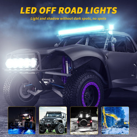 9-30V 12W 6000K 2.5 inch Car LED Engineering Auxiliary Light(White Light) - Work Lights by buy2fix | Online Shopping UK | buy2fix