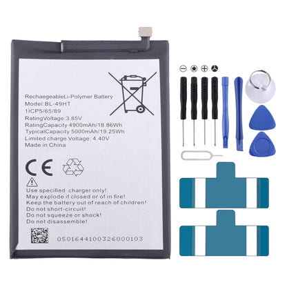 For Tecno Spark 6 / Camon 16 Battery Replacement BL-49HT 5000mAh - Others by buy2fix | Online Shopping UK | buy2fix