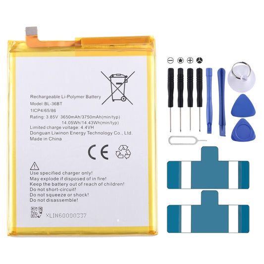 For Tecno Camon X / Camon 11 Battery Replacement BL-36BT 3750mAh - Others by buy2fix | Online Shopping UK | buy2fix