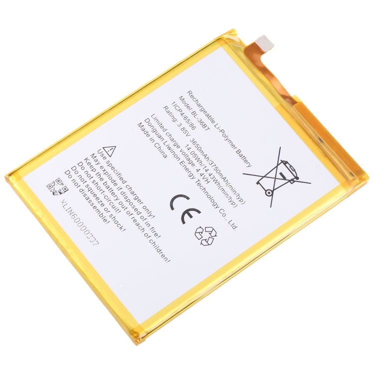 For Tecno Camon X / Camon 11 Battery Replacement BL-36BT 3750mAh - Others by buy2fix | Online Shopping UK | buy2fix