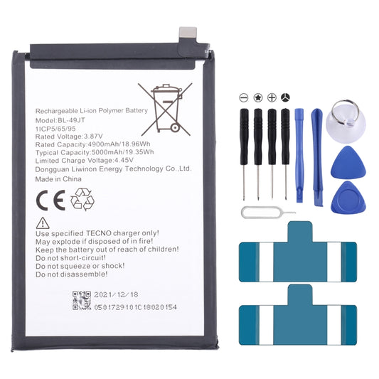 For Tecno Camon 17 Pro / Camon 18P Battery Replacement BL-49JT 5000mAh - Others by buy2fix | Online Shopping UK | buy2fix