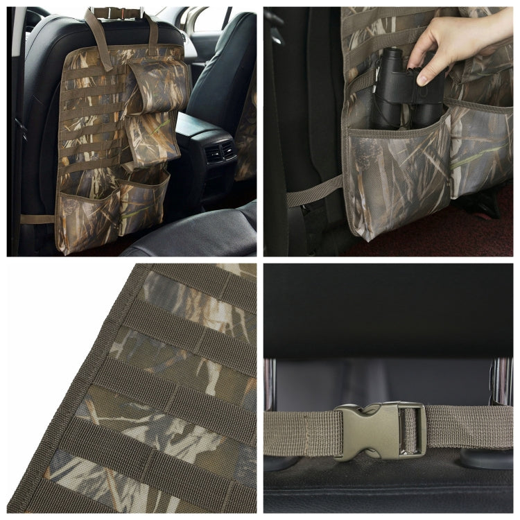 2pcs / Set Car Front Seat Back Camouflage Storage Bag Car Hanging Organiser(Camouflage) by buy2fix