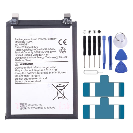 For Infinix Note 30 Pro Battery Replacement BL-49PX 4900mAh - Others by buy2fix | Online Shopping UK | buy2fix