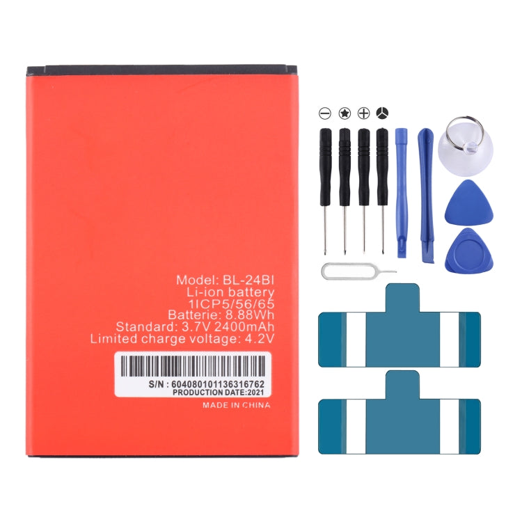 For Itel BL-24BI Battery Replacement 2400mAh - Others by buy2fix | Online Shopping UK | buy2fix