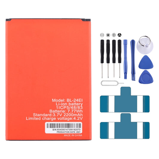 For Itel A40 / A41 / A41+ / A44 /A44 Pro Battery Replacement BL-24EI 2200mAh - Others by buy2fix | Online Shopping UK | buy2fix