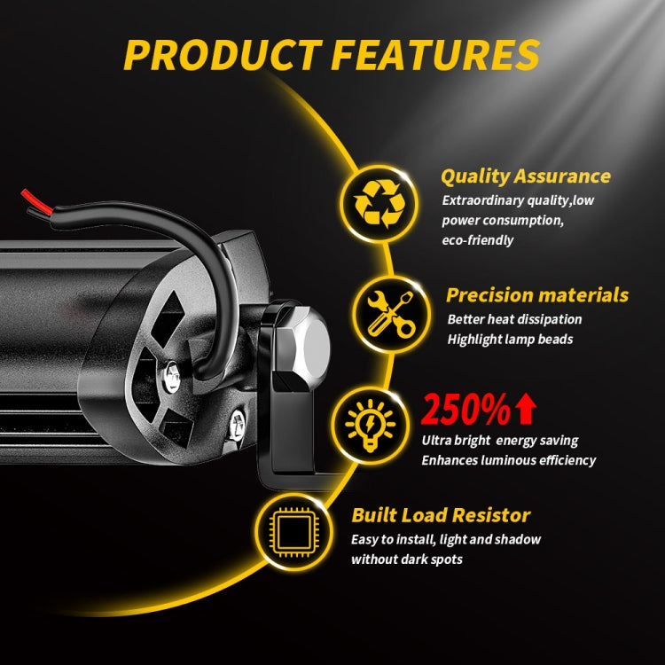 9-30V 12W 6000K Car LED Work Light(White Light) - Work Lights by buy2fix | Online Shopping UK | buy2fix