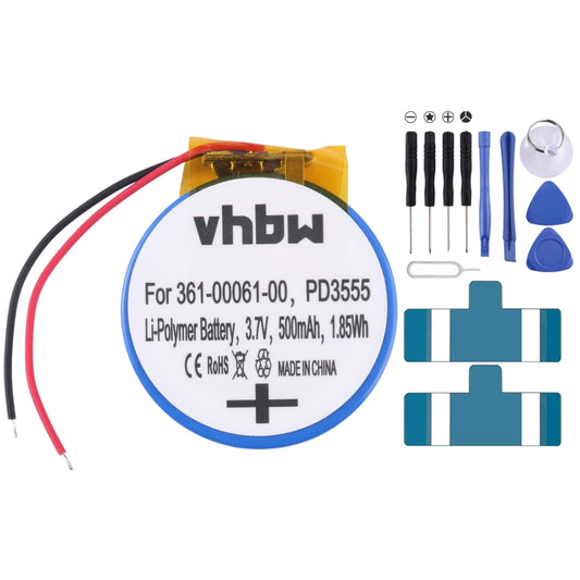 For Garmin fenix 1/fenix 2 Battery Replacement PD3555W 500mAh - For Watch by buy2fix | Online Shopping UK | buy2fix