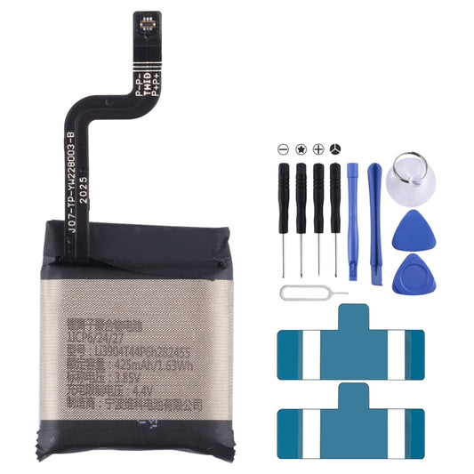 For ZTE nubia watch SW1003 Battery Replacement Li3904T44P6h282455 425mAh - For Watch by buy2fix | Online Shopping UK | buy2fix