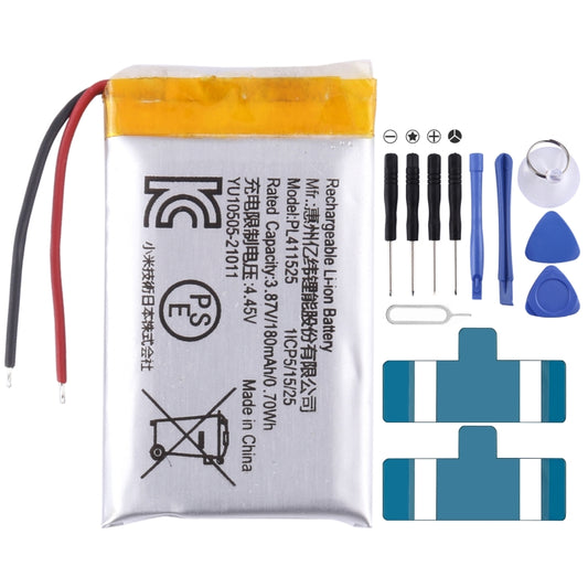 For Xiaomi Mi Band 7/7 Pro/7NFC Battery Replacement PL411525 180mAh - For Watch by buy2fix | Online Shopping UK | buy2fix