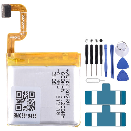 For Teemo G1 / SW17D Watch Battery Replacement ZWD553028V E12Y18 600mAh - For Watch by buy2fix | Online Shopping UK | buy2fix