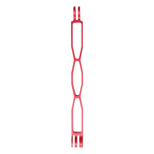 20cm Aluminium Extension Arm Hollow Grip Extenter for DJI, Insta360, GoPro and Other Action Cameras(Red)