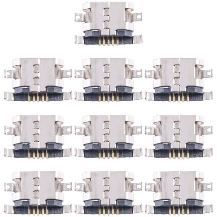 For Infinix Hot 10 10pcs Original Charging Port Connector - Single Tail Connector by buy2fix | Online Shopping UK | buy2fix