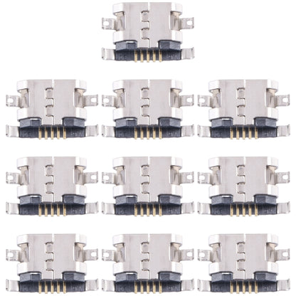 For Infinix Hot 10 10pcs Original Charging Port Connector - Single Tail Connector by buy2fix | Online Shopping UK | buy2fix