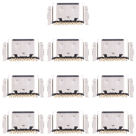 For Tecno Camon 19 Neo 10pcs Original Charging Port Connector - Single Tail Connector by buy2fix | Online Shopping UK | buy2fix