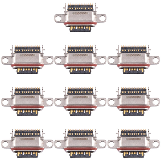 For OPPO Find X5 10pcs Original Charging Port Connector - Single Tail Connector by buy2fix | Online Shopping UK | buy2fix