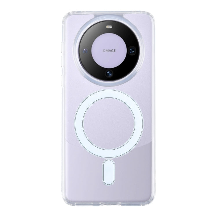 For Huawei Mate 60 MagSafe Clear Acrylic PC +TPU Phone Case(Transparent) - Huawei Cases by buy2fix | Online Shopping UK | buy2fix