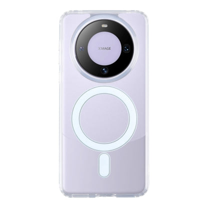 For Huawei Mate 60 MagSafe Clear Acrylic PC +TPU Phone Case(Transparent) - Huawei Cases by buy2fix | Online Shopping UK | buy2fix