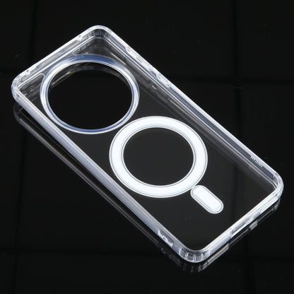 For Huawei Mate 60 MagSafe Clear Acrylic PC +TPU Phone Case(Transparent) - Huawei Cases by buy2fix | Online Shopping UK | buy2fix