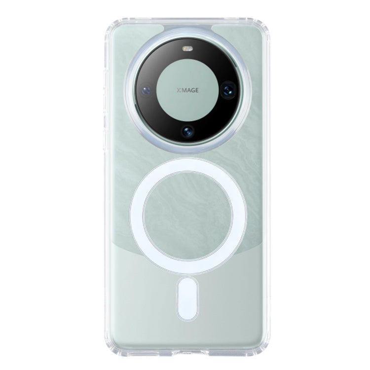 For Huawei Mate 60 Pro / Pro+ MagSafe Clear Acrylic PC +TPU Phone Case(Transparent) - Huawei Cases by buy2fix | Online Shopping UK | buy2fix
