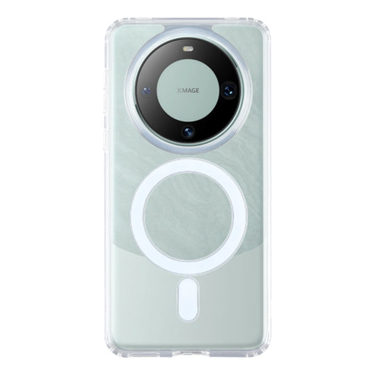 For Huawei Mate 60 Pro / Pro+ MagSafe Clear Acrylic PC +TPU Phone Case(Transparent) - Huawei Cases by buy2fix | Online Shopping UK | buy2fix