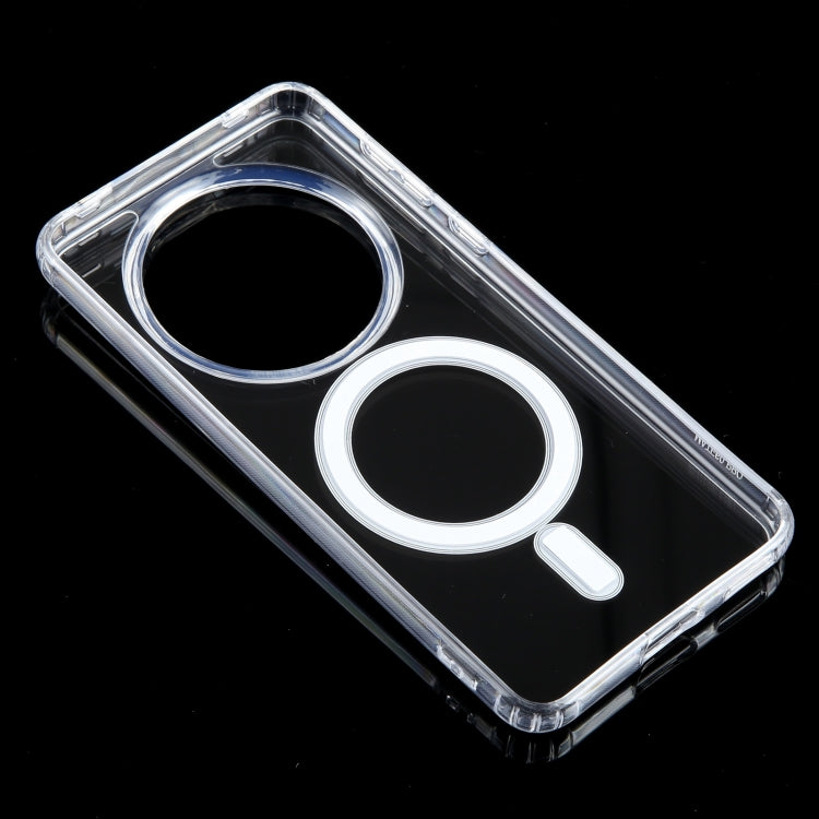 For Huawei Mate 60 Pro / Pro+ MagSafe Clear Acrylic PC +TPU Phone Case(Transparent) - Huawei Cases by buy2fix | Online Shopping UK | buy2fix