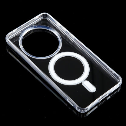 For Huawei Mate 60 Pro / Pro+ MagSafe Clear Acrylic PC +TPU Phone Case(Transparent) - Huawei Cases by buy2fix | Online Shopping UK | buy2fix