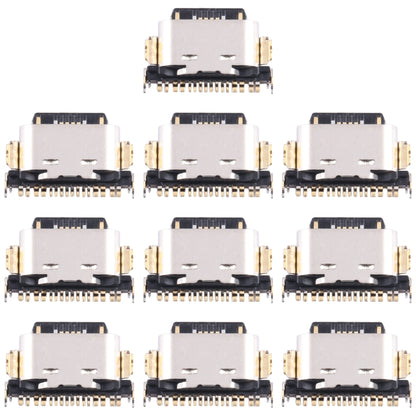 For vivo Y35+ 10pcs Original Charging Port Connector - Single Tail Connector by buy2fix | Online Shopping UK | buy2fix