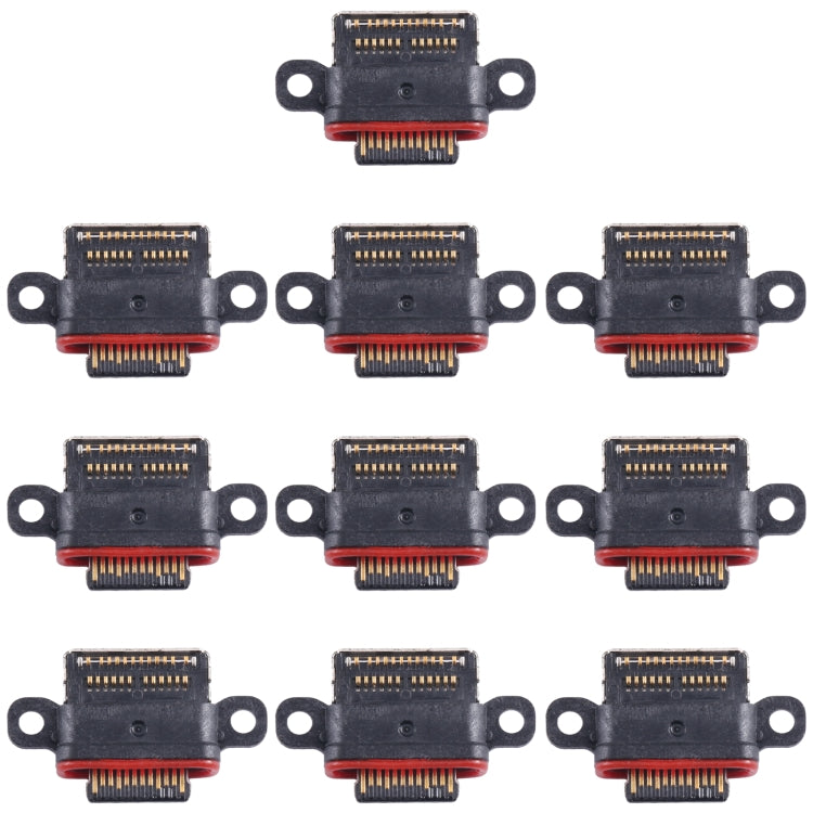 For Huawei Mate 50 10pcs Original Charging Port Connector - Tail Connector by buy2fix | Online Shopping UK | buy2fix