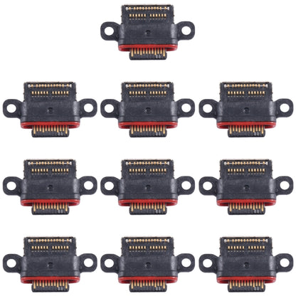 For Huawei Mate 50 10pcs Original Charging Port Connector - Tail Connector by buy2fix | Online Shopping UK | buy2fix