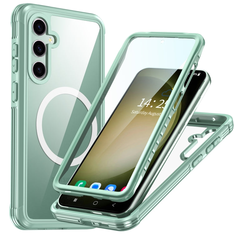 For Samsung Galaxy S23 FE 5G RedPepper Life Waterproof MagSafe Phone Case(Green) by RedPepper