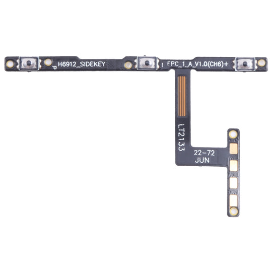For Tecno Camon 18 OEM Power Button & Volume Button Flex Cable