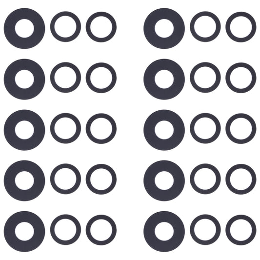 For Infinix Hot 11 X662 10set Back Camera Lens - Camera Parts by buy2fix | Online Shopping UK | buy2fix