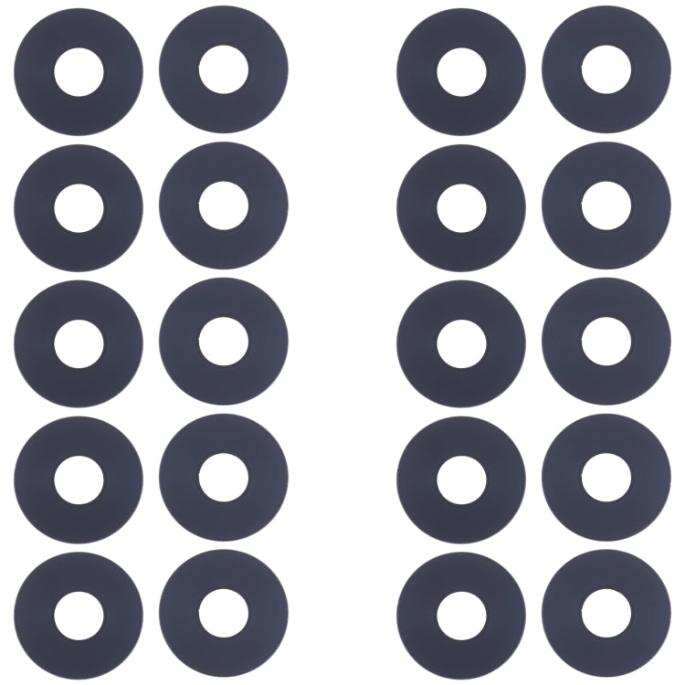 For Infinix Hot 12 X6817 10set Back Camera Lens - Camera Parts by buy2fix | Online Shopping UK | buy2fix