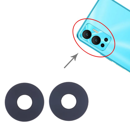 For Infinix Hot 12 X6817 10set Back Camera Lens - Camera Parts by buy2fix | Online Shopping UK | buy2fix