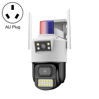 QX105 2MP Outdoor Waterproof WiFi Dual Lens Surveillance Camera(AU Plug) by buy2fix