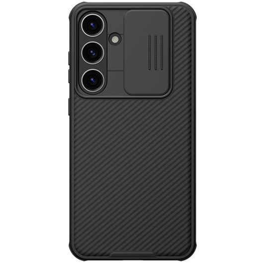 For Samsung Galaxy S24+ 5G NILLKIN CamShield Pro Magnetic Magsafe Phone Case(Black) - Galaxy S24+ 5G Cases by NILLKIN | Online Shopping UK | buy2fix