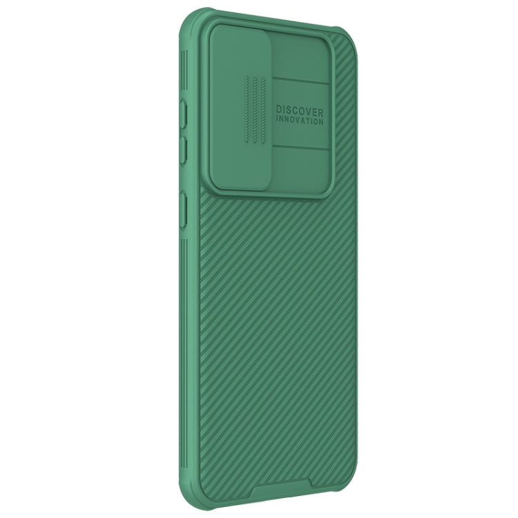 For Samsung Galaxy S24+ 5G NILLKIN CamShield Pro Magnetic Magsafe Phone Case(Green) - Galaxy S24+ 5G Cases by NILLKIN | Online Shopping UK | buy2fix