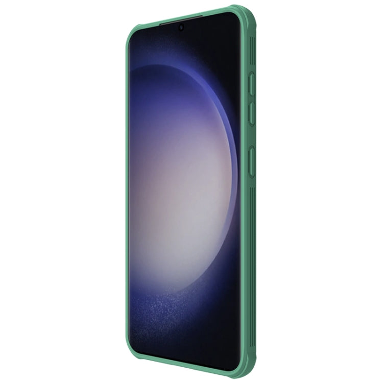 For Samsung Galaxy S24+ 5G NILLKIN CamShield Pro Magnetic Magsafe Phone Case(Green) - Galaxy S24+ 5G Cases by NILLKIN | Online Shopping UK | buy2fix