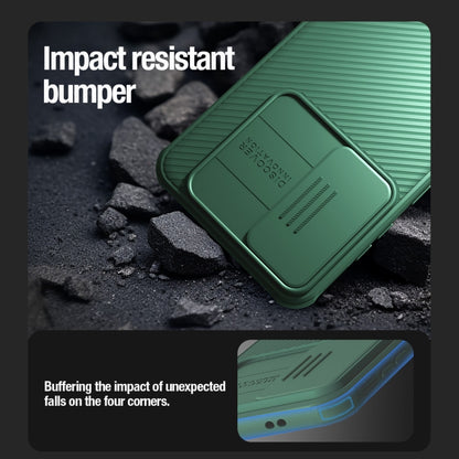 For Samsung Galaxy S24+ 5G NILLKIN CamShield Pro Magnetic Magsafe Phone Case(Green) - Galaxy S24+ 5G Cases by NILLKIN | Online Shopping UK | buy2fix