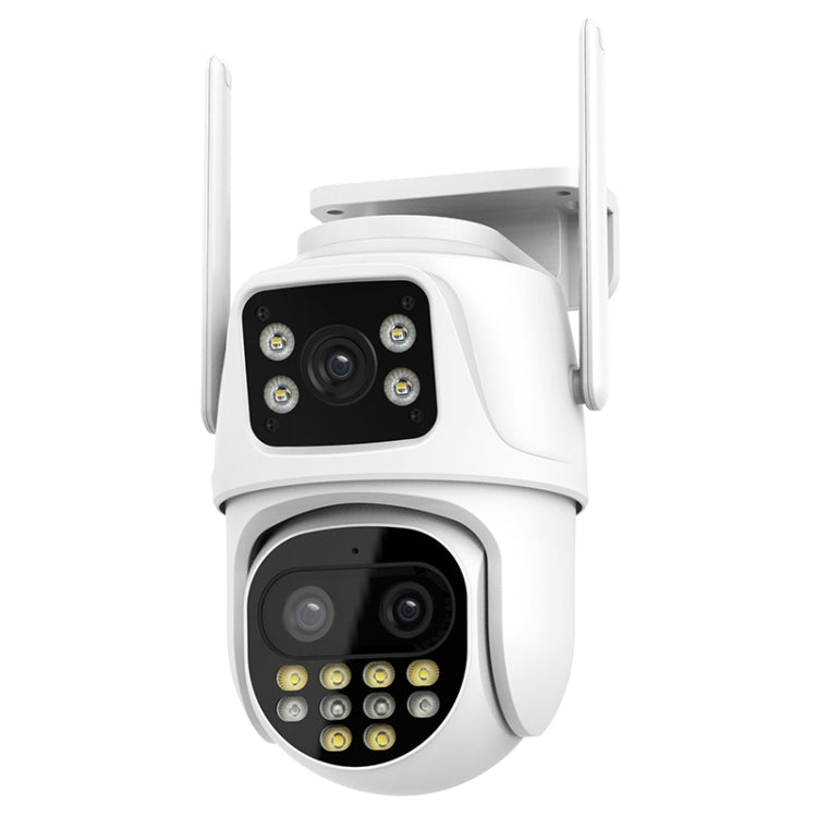 QX104 3MP WiFi Triple Camera Supports Human Face Recognition & AI Alarm(US Plug) by buy2fix