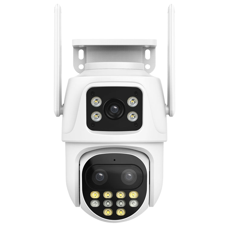 QX104 3MP WiFi Triple Camera Supports Human Face Recognition & AI Alarm(EU Plug) by buy2fix