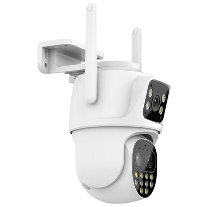 QX104 3MP WiFi Triple Camera Supports Human Face Recognition & AI Alarm(UK Plug) by buy2fix